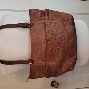The Sak embossed leather purse